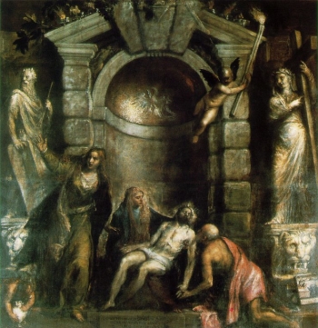 Le Titien, La Pietà(1575-1576), Gallerie dell’Accademia.