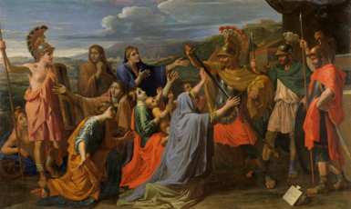 Nicolas Poussin, Coriolan, vers 1653, Musée municipal  Poussin, Les Andelys © RMN\/Christian Jean – Photo de presse