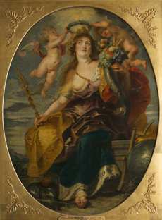 Pierre Paul Rubens, Allégorie du Bon Gouvernement, vers 1625, Dépôt du Musée du Louvre au Musée du château de Blois, 1956  © Cliché François Lauginie\/Château de Blois