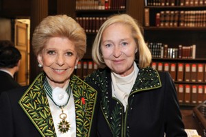 Hélène Carrère d’Encausse et Florence Delay