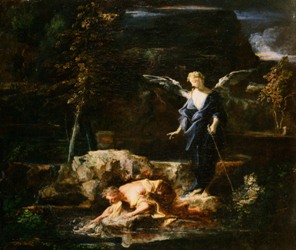 Louis Cretey : Tobie et l’ange, © Tours, musée des Beaux-Arts