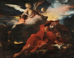 Louis Cretey, La vision de Saint Jérôme, Lyon, musée des Beaux-Arts