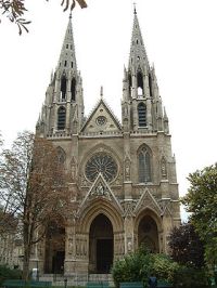 La basilique Sainte-Clotilde-et-Sainte-Valère est une église située dans le 7e arrondissement de Paris