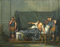 Jean-Baptiste Greuze, Septime Sévère et Caracalla, 1769, Paris, musée du Louvre, département des Sculptures © RMN \/René-Gabriel Ojéda