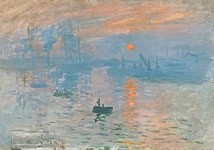 Claude Monet, Impression, Soleil levant, 1873 – Huile sur toile, 48 x 63 cm Musée Marmottan Monet, Paris Inv. 4014