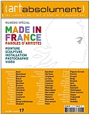 Couverture du numéro 17 de la revue "Art absolument"