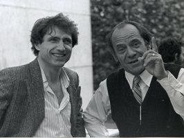 Jacques Prost et Etienne Guyon (de gauche à droite) en 1988