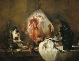 La Raie, dit aussi Intérieur de cuisine, Paris, Musée du Louvre, Collection de l’Académie, Inv. 3197