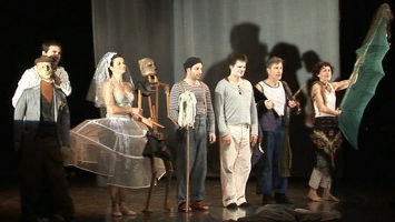 La troupe "Liba Théâtre" interprête "Don Juan" de Bertold Brecht