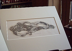 Gravure de Roger Vieillard (1907-1989), Cabinet d’estampes contemporaines de la Bibliothèque de l’Institut de France, 9 février 2011