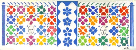 La grande décoration aux masques