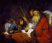 Govaert Flinck, Isaac bénissant Jacob, 1638