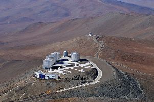 Les très grands télescopes de l’Observatoire européen austral (ESO) au Chili