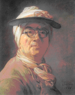 Autoportrait à l’abat-jour, 1775