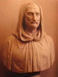 Buste d’Ambrogio Calepino auteur du fameux Calepin