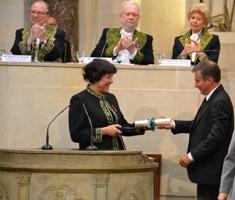 Catherine Bréchignac et Romain Teyssier
