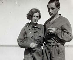 Anna-Eva Bergman et Hans Hartung