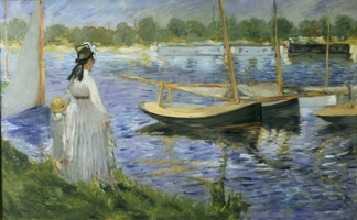 La Seine à Argenteuil (1874), Huile sur toile, 62,3 x 103 cm Londres, the Courtauld Gallery