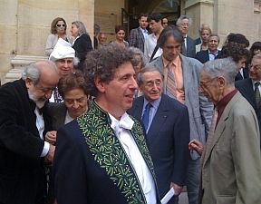 Michaël Levinas, à l’issue de son discours d’installation au sein de l’Académie des beaux-arts, 15 juin 2011, Institut de France,