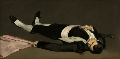 Le torero mort (1864), Huile sur toile, 75,9 x 153,3 cm Washington, National Gallery