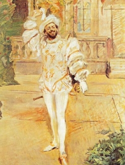 Portrait du chanteur Francisco d’Andrade (1856-1921) en Don Giovanni (n°11) par Max Slevogt (1902), Staatsgalerie Stuttgart.