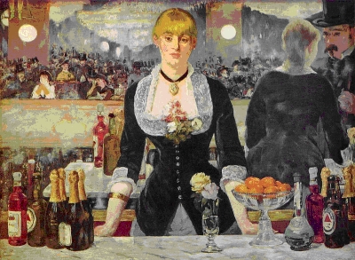 Un bar aux folies bergères, Edouard Manet, 1881-82