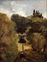 La Cascade du Belvédère Frascati François Marius Granet de l’Académie des beaux-arts