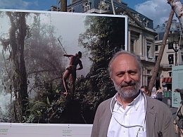 Denis Loyer, Place du Palais Royal, exposition "Des forêts et des hommes", 25 juin 2011