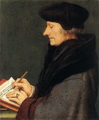 Portrait d’Erasme par Hans Holbein le Jeune
