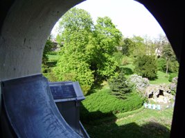 Le parc vu de la coupole