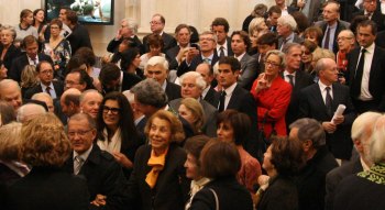 Installation de Patrick de Carolis au sein de l’Académie des beaux-arts, 12 octobre 2011, Institut de France