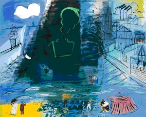 Raoul Dufy, Le Cargo noir, 1952