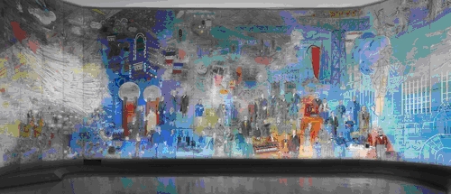 Raoul Dufy La Fée Électricité (partie gauche), 1937