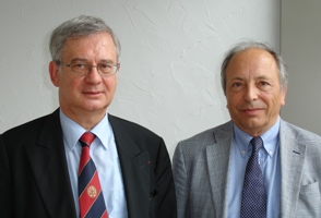 Bernard Meunier et Patrick Terroir ( de gauche à droite)