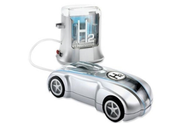 Prototype de voiture à hydrogène dessiné par Renault