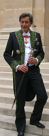 Patrick de Carolis lors de son installation à l’Académie des Beaux-arts, 12 octobre 2011