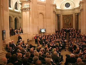 Séance solennelle de l’Académie des beaux-arts du 16 novembre 2011
