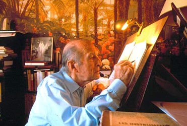 Daniel Lesur composant. Comme le raconte son fils : « Accomplir son oeuvre, tel était le sens de sa vie. »