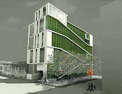 Emmanuel Manger, "Sur un arbre perché", Troisième Prix, du Prix d’architecture de l’Académie des beaux-arts 2011