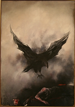 Toiles de Vladimir Velickovic, Exposition "Vladimir Velickovic : Les versants du silence", Toulouse, Les Abattoirs, 2011