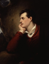 Portrait de Lord Byron par Richard Westall.