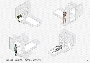 Hugo Badia Berger, "La malle", mention du Prix d’architecture de l’Académie des beaux-arts 2011