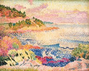 Henri Edmond Cross, Côte provençale Le Four des Maures, 1906-1907