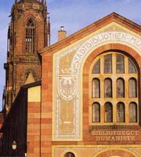 Façade de la Bibliothèque Humaniste