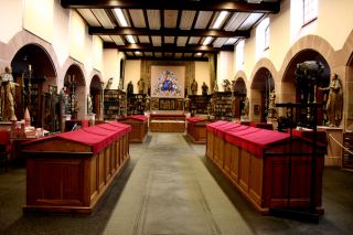 Salle du musée de la Bibliothèque humaniste