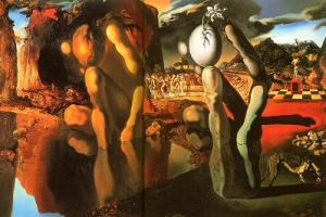 La métamorphose de Narcisse de Salvator Dalí