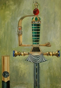 Epée de Félicien Marceau par Goudji