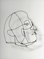 Alexander Calder (1898 - 1976) Masque, 1929 Fil de fer Don de l’artiste, 1966