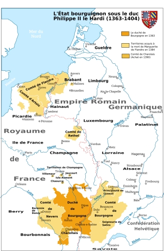 L’État bourguigon sous le duc Philippe le Hardi entre 1363 et 1404