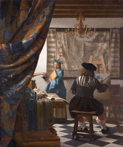 Vermeer, L’art de la peinture, 1665